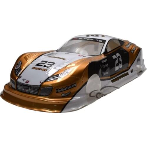 1/10 Scale HONDAA PVC rc car on road 1:10 body shell for HPI Racing Kyosho axial tamiya front rear wheelbase 260mm