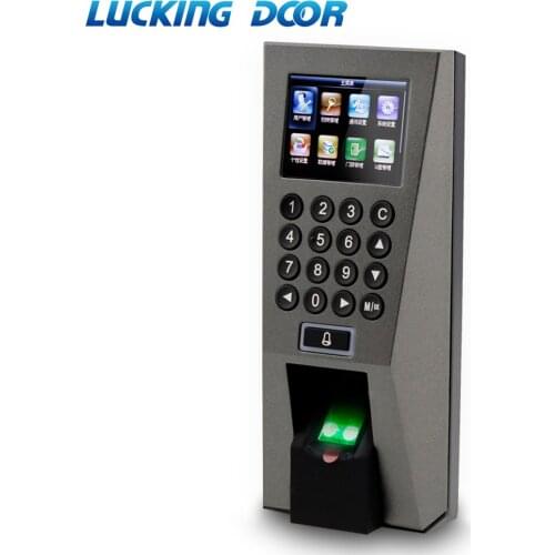 2.4inch Smart Lock Time Attendance Terminal Time Record TCP/IP USB Biometric Fingerprint Door Access Control System