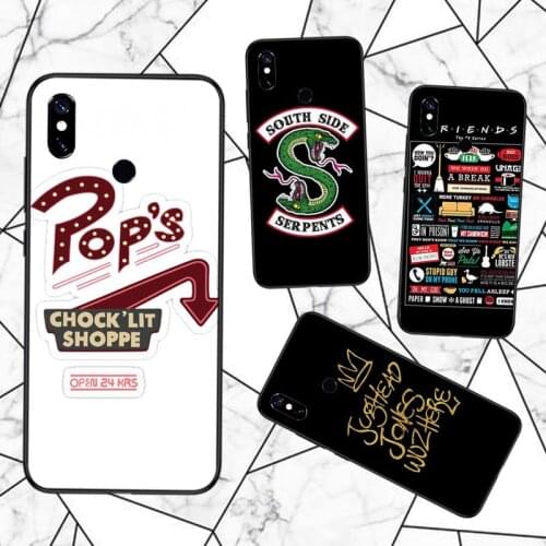 Riverdale Dominant Phone Case For Xiaomi Redmi note 7 8 9 pro 8T 9S Mi Note 10 Lite pro