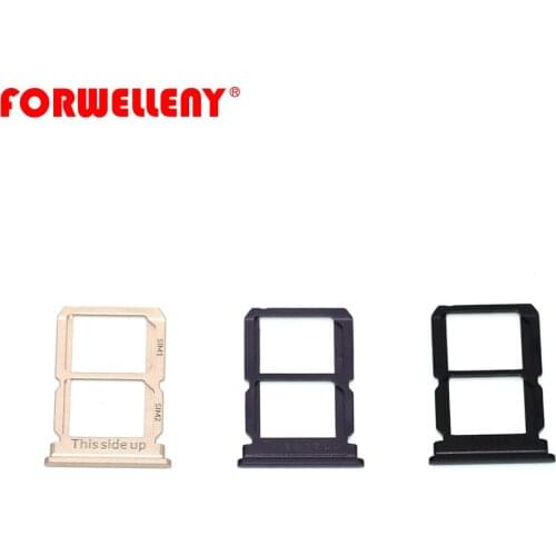 For Oneplus 5 / 5T A5000 A5010 Micro Sim Card Holder Slot Tray Replacement Adapters black gray gold