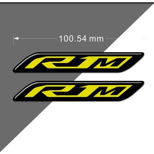 For YAMAHA YZF R1M YZFR1M Fairing Emblem Badge Logo Knee YZF-R1M Tank Pad Stickers Decal Protector 2016 2017 2018 2019 2020