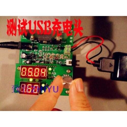 Constant current electronic load Discharge 9.99A 60W 30V battery capacity tester