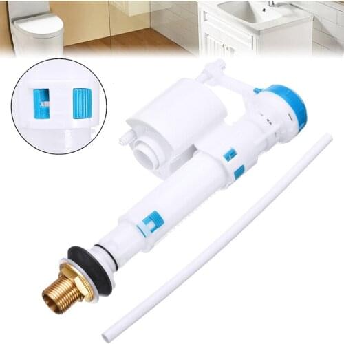 Toilet Push Button Fill Valve Dual Flush Cistern Syphon G1/2" Toilet Water Tank Fittings Intake Valve Bathroom Accessories