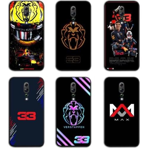 MAX F1 Racer 33 Number Phone Case For Oppo A5 A9 2020 Reno2 z Renoace 3pro A73S A71 F11