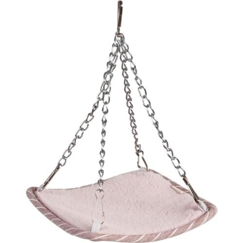 Small Pet Hammock Hamster Rodent Square Cage House Mini Hanging Bird Nest Bed