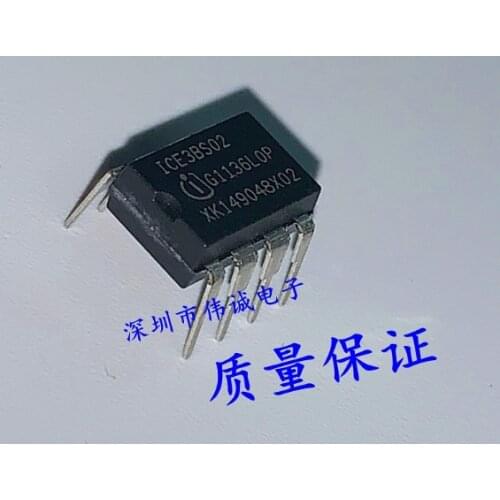 Xinyuan 10PCS/LOT ICE3BS02 DIP-8 ICE 3BS02 DIP8 ICE3BS02L DIP
