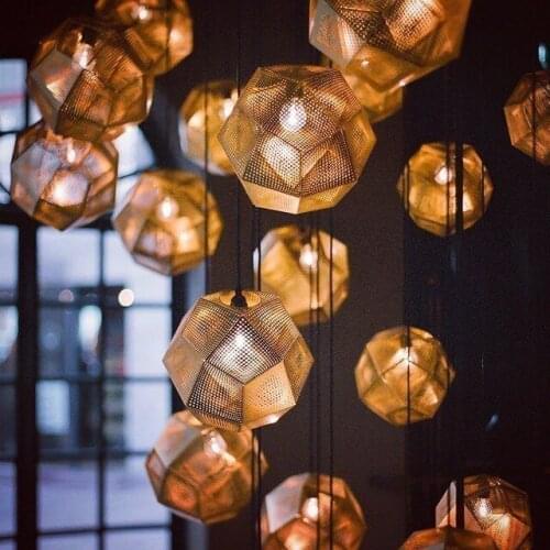 Nordic luminaire hanging lamp crystal bedroom LED pendant lights hanging lamp hanging ceiling lamps