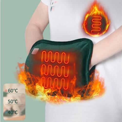 New Hand Warmer USB Electric Heating Pad Warmer Graphene Heat Warm Bag Winter Thermal Clothes Automation Heater Hot Water Bottle