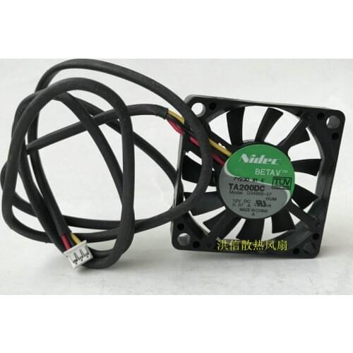 Original Nidec ta200dc d34666-57 12V 0.07a 5cm 50 * 10mm ultra silent fan