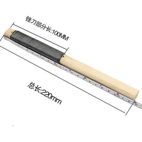 Coarse-toothed woodworking file rough wood file, single-grain sharp and durable