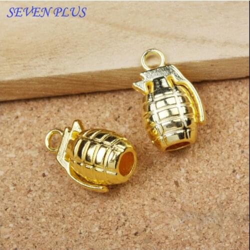 High Quality 10 Pieces/Lot 13mm*22mm Gold Color Weapon Charms Diy Charms