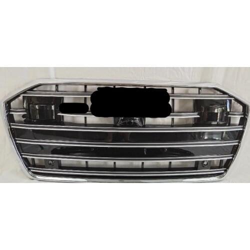 S6 Style Suitable for Audi A6 / S6 C8 2019 2020 With ACC Car Front Bumper Grille Center Grille