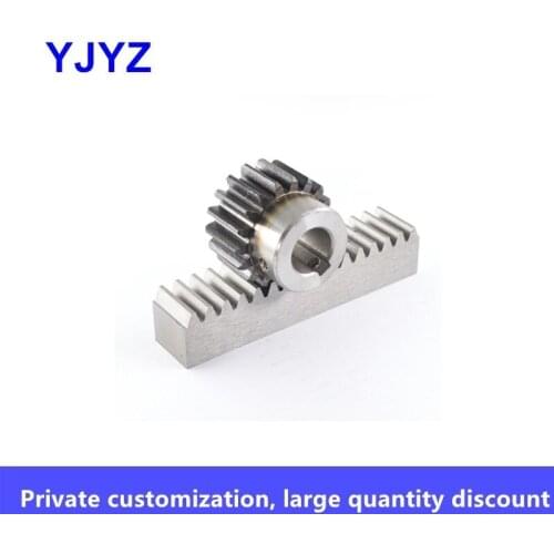 Gear Straight rack 1 mold/1.5 mold/2 mold/2.5 mold/3 mold Non-standard customized precision gear with rack
