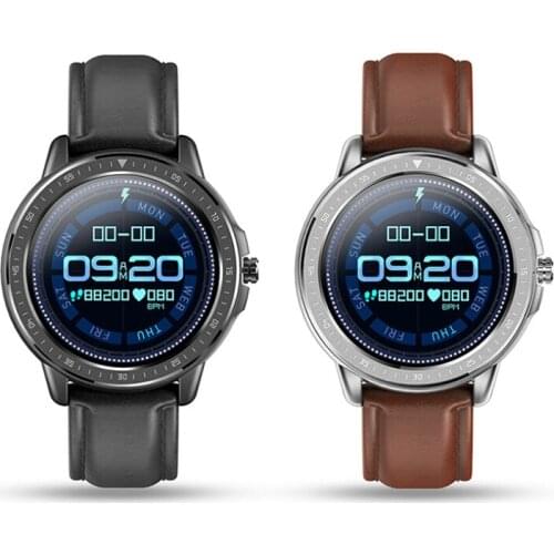 Smart Watch Men Full Touch Round Screen Sport Watch Heart Rate Monitor Fitness Tracker Waterproof Smartwatch for iOS Android