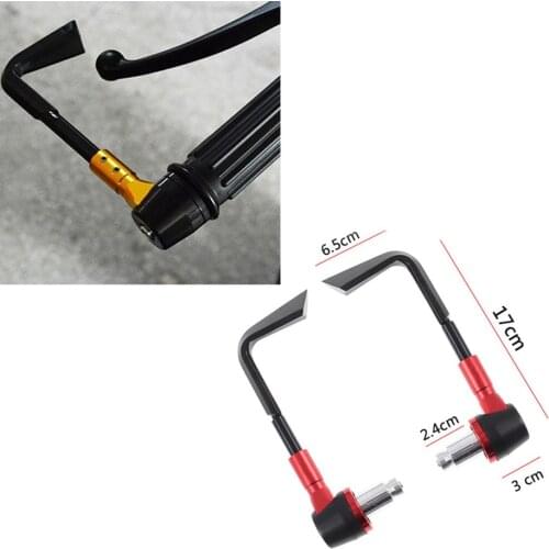 FYSD 1Pair 22MM Universal Motorcycle Modification Parts Protection Rod Horn Brakes Hand Guard Moto Brake Clutch Lever Protector