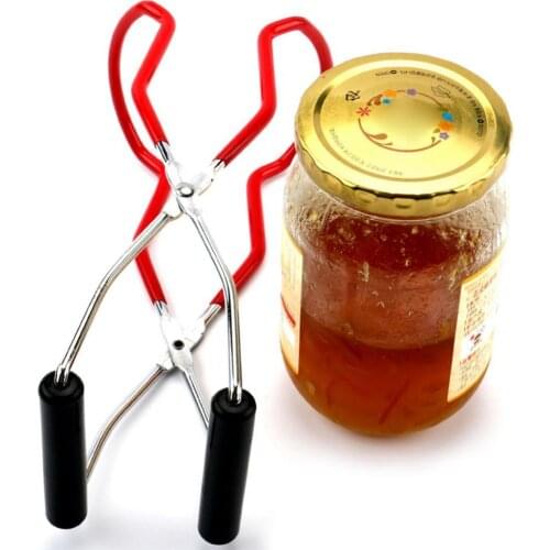 60%HOTCan Jar Tongs Stainless Steel Anti-Scalding Lifter Feeding Bottle Clip Clamp