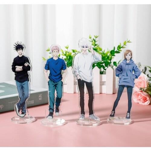 2021 Japan Anime Jujutsu Kaisen Acrylic Figure Stand photo Model Plate Desk Decor Cosplay Standing Photo