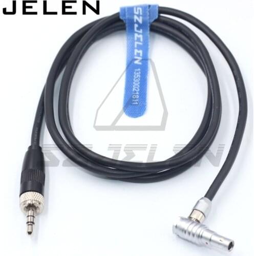 5pin to 3.5 audio plugs with lock for ARRI MINI audio cable is connected to the Sony D11
