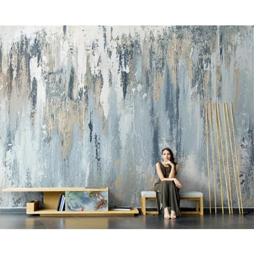 Beibehang Customize new Nordic retro abstract landscape living room TV background wallpaper wall papers home decor papier peint