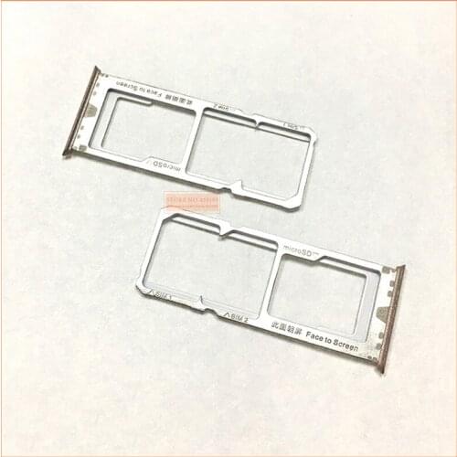 Dual SIM+SD Card Socket Replacement Gold Cato for OPPO A79 Holder Adapter Original New High Quality