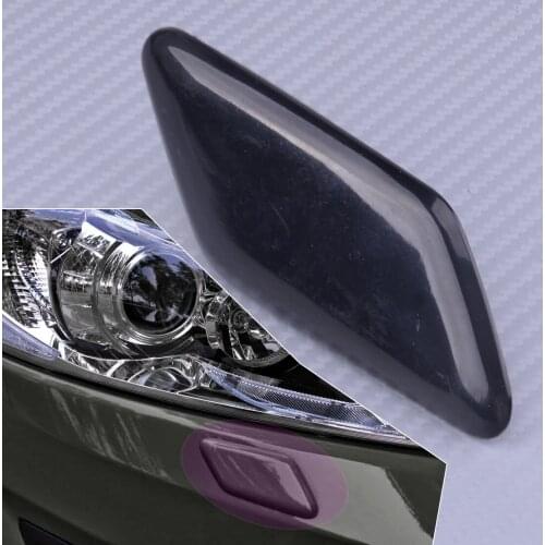 DWCX ABS Car Front Right Side Headlight Washer Nozzle Cover Cap 39863944 31214638 Fit For Volvo C30 2010 2011 2012 2013