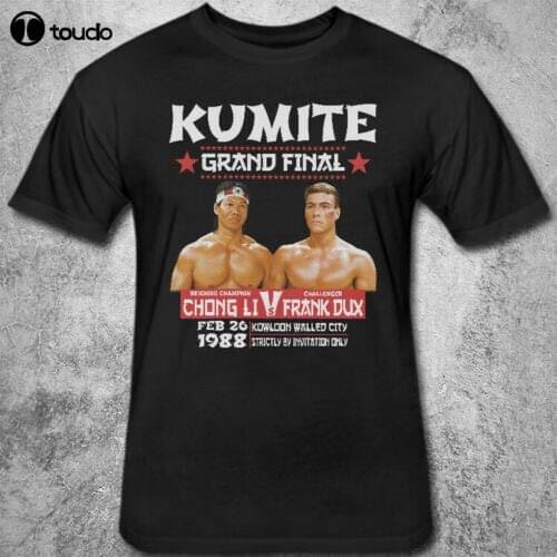 Kumite Bloodsport Chong Li Bolo Yeung Kung fu Gym You Are Next Van Damme T shirt
