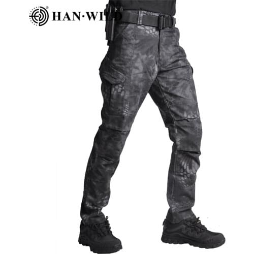 City Tactical Cargo Pants Classic Outdoor Hiking Trekking Army Tactical Joggers Pant Camouflage Military Multi Pocket Trousers