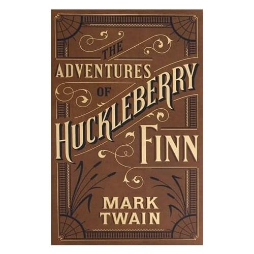 Huckleberry Finn Book Cover Locket Necklace keyring silver & Bronze tone B0987