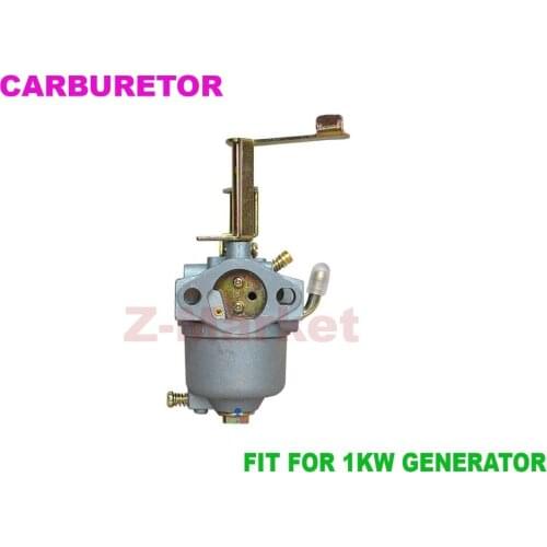 2PCS Carburetor for GX100 4 Stroke Engine 1KW Generator Garden Tools Spare Parts