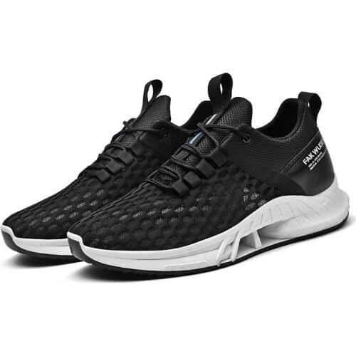 Men Running Shoes Summer Mesh Comfortable Sport Shoes Men Trend Lightweight Walking Shoes Men Sneakers Breathable Zapatillas