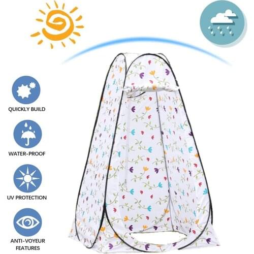 Lightweight Portable Pop Up Privacy Tent Camping Shower Tent Changing Room For Outdoors Hiking Travel Toilet Tent