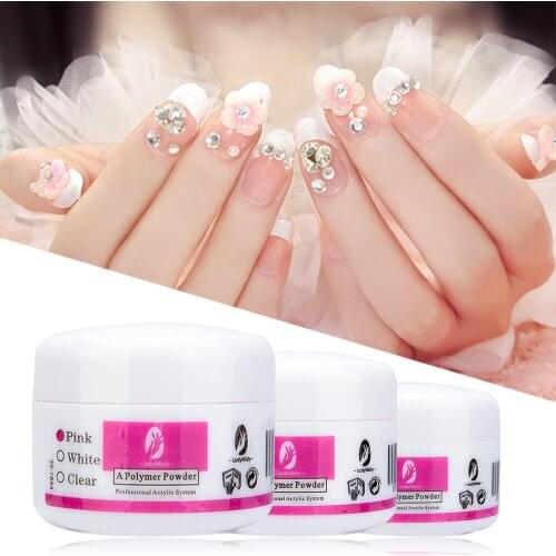MOONBIFFY White Acrylic Powders