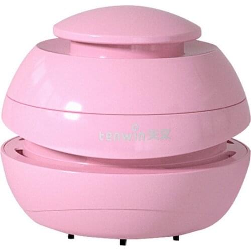 Desktop Vacuum Cleaner Electric Mini Planet Appearance Best Cleaner for Cleaning Eraser Shavings Dust Crumbs Piano Computer