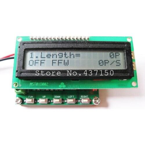 1PCS X ,Single-axis stepper motor controller 50khz pulse without losing step 0.hz ~ 200khz frequency meter, Free Shipping