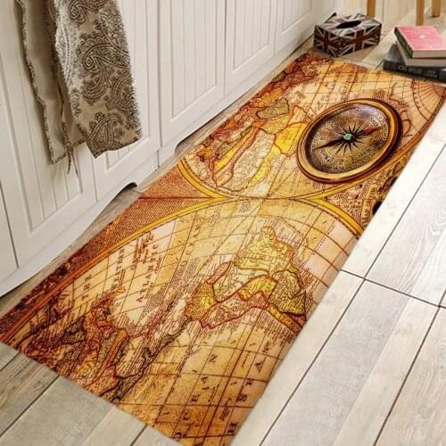 Ancient Egypt Pattern Kitchen Entrance Door Mat Anti-Slip Floor Rug Bathroom Area Hallway Free Shipping