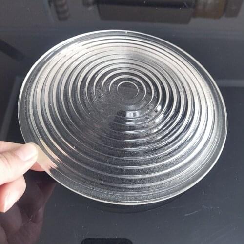 Fresnel Round Glass Spotlight D50 80 112 130 175 250 mm for Stage Lamp Magnifier Threaded Lenses