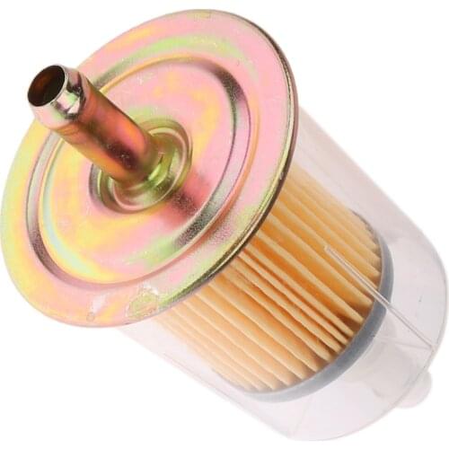 Replacement Car Vehicle Tractors Engine 8mm 5/16'' Plastic Carburetor Inline Gas Fuel Filter