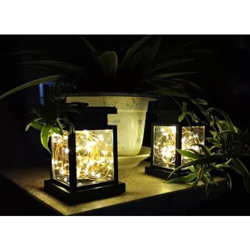Solar LED String Garden Lamp Outdoor Courtyard Waterproof Landscape Park Villa Terraza Home Hanging Balcony Decoration Lights