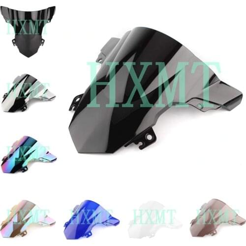 For BMW S1000RR S 1000 RR 2015 2016 2017 2018 White Motorcycle screen Windshield WindScreen Double Bubble S1000 15 16 17 18