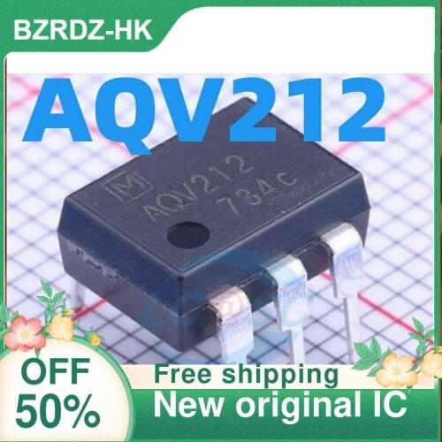 2-10PCS/lot AQV212 212 DIP-6 60V 600V New original IC