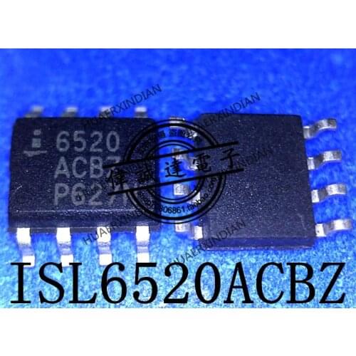 1Pieces New Original ISL6520ACBZ-T 6520ACB 6520 SOP8 In Stock Real Picture