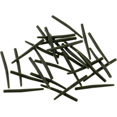 30Pcs Anti Rig Sleeves - 36mm Rubber Carp Fishing Terminal Tackle