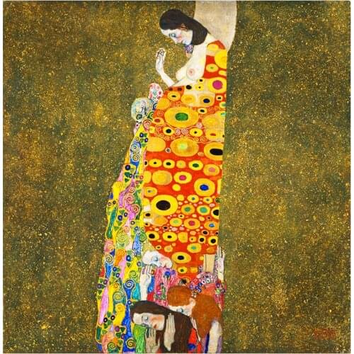 Full Drill Square Art Diamond Embroidery Home Decoration Handmade Gift Mosaic Art 5D DIY Diamond Painting Rustom Hope Klimt
