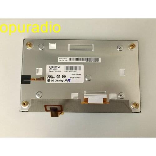 Free shipping L&G 7" LCD display LB070WV7(TL)(01) LB070WV7-TL01 screen with touch panel for Kia Hyundai Car GPS navi LCD modules