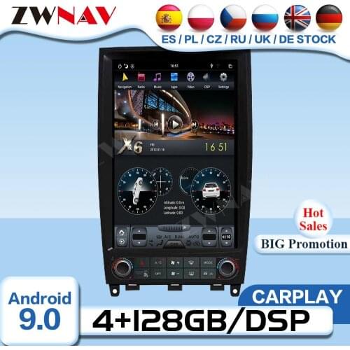 Tesla Screen Android For Infiniti QX50 EX25 EX35 2009 2010 2011 2012 2013 2014 2015 2016 2017-2019 Radio Receiver Audio HeadUnit