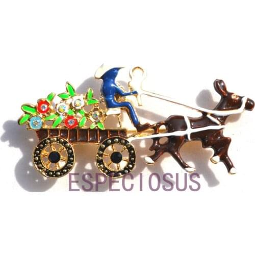 ESPECIOSUS Gold Brooches For Clothes