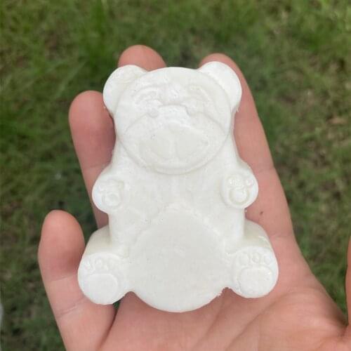 DIY Resin Molds 3d Bear Snowman Silicone Mold Handmade Soap Molds for Soap Making Food Grade Fondant Cake Chocolate Mold