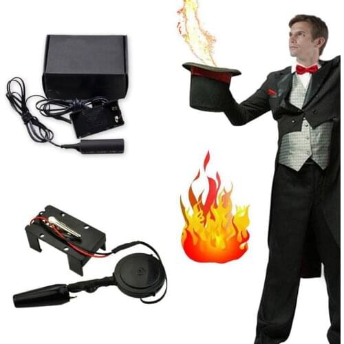 G0069 American Artillery King Fire Tricks Electronic Fire Ball Launcher Magic Professional Magic Props Magic Accessories