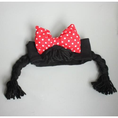 Newborn Baby Headwear Fashion Headband Baby Girl Newborn Princess Wig Headband Pigtail For Infant Kids Hairband Accessories