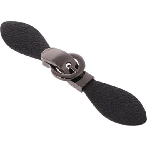 Leather Toggle Button Metal Buckles For Jacket Topcoat Coat Duffle Handbag Purse Decor DIY Sewing Accessories Crafts